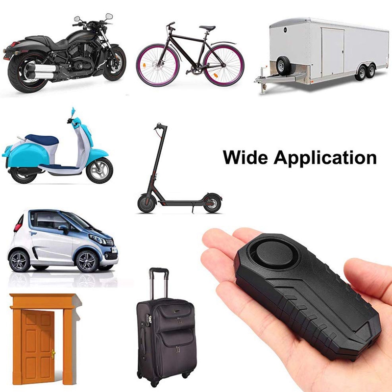 113DB sans fil Anti-vol Vibration moto vélo alarme étanche sécurité vélo alarme avec télécommande