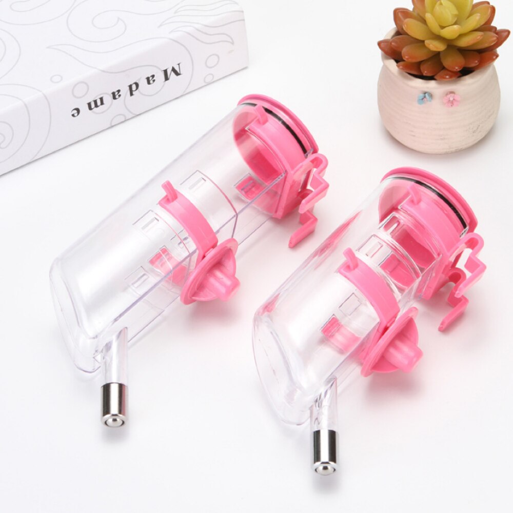 Pet Water Bottle Automatic Leak-Proof Clean Sanitation Hanging Water Dispenser Puppy Cat Guinea Pig Squirrel Drinking Feeder