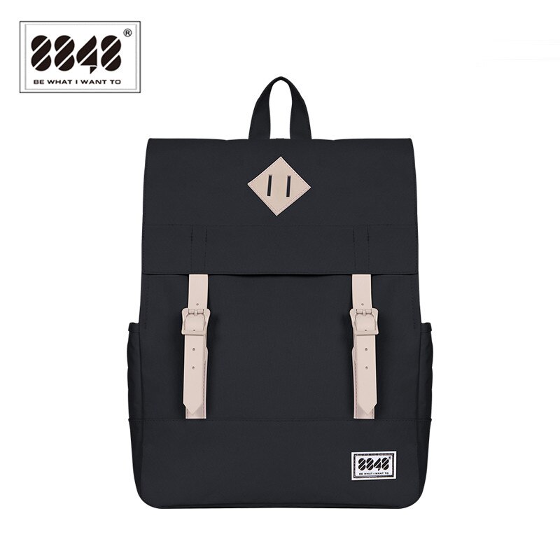 8848 Casual Women's Backpack School Bag Female Backpack 15.6 Inch Laptop 14.2 L Waterproof Oxford Backpack Mochila 173-002-008