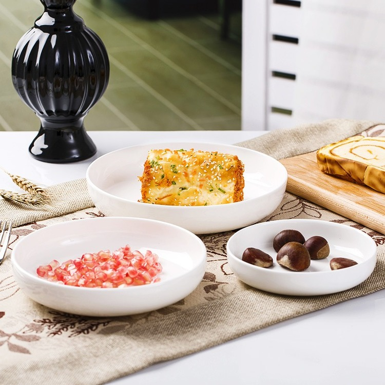 Simply Dinner Plates Kitchen Restaurant Supplies Bone China Dinner Plates European Style Vaisselle Tableware DI50CP