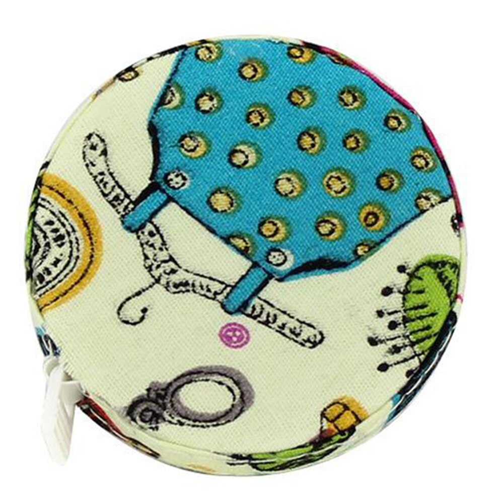 150cm/60in Retractable Portable Accurate Body Fitness Ruler Print RFID Blocking Measuring Sewing Tape Measure