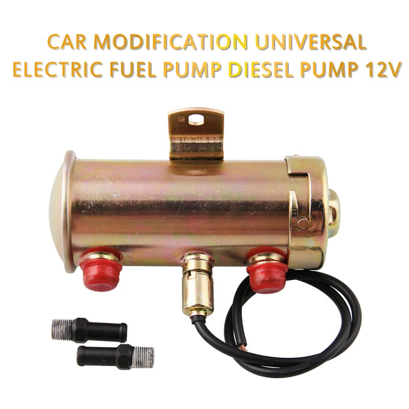 Universal Car Modification Electric Fuel Pump Diesel Pump 12v Universal Electronic Fuel Pump Fuel Supply System Auto Accessories