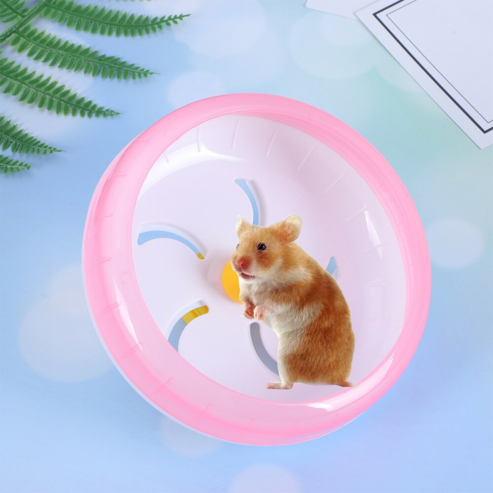 1Pc 14Cm Multipurpose Brede Geschiktheid Hamster Muizen Gerbil Rat Oefening Wiel Pp Run Disc Kleine Dieren Huisdier Speelgoed (Pi