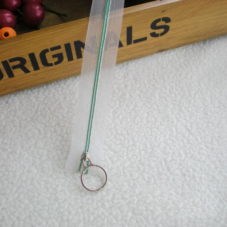 10 stk 3# 25cm lukkede lynlåse gennemsigtige nylon spiral lynlås gør-det-selv-skræddersyet tasker beklædningsgenstand syning håndværk lynlås tilbehør: Grøn
