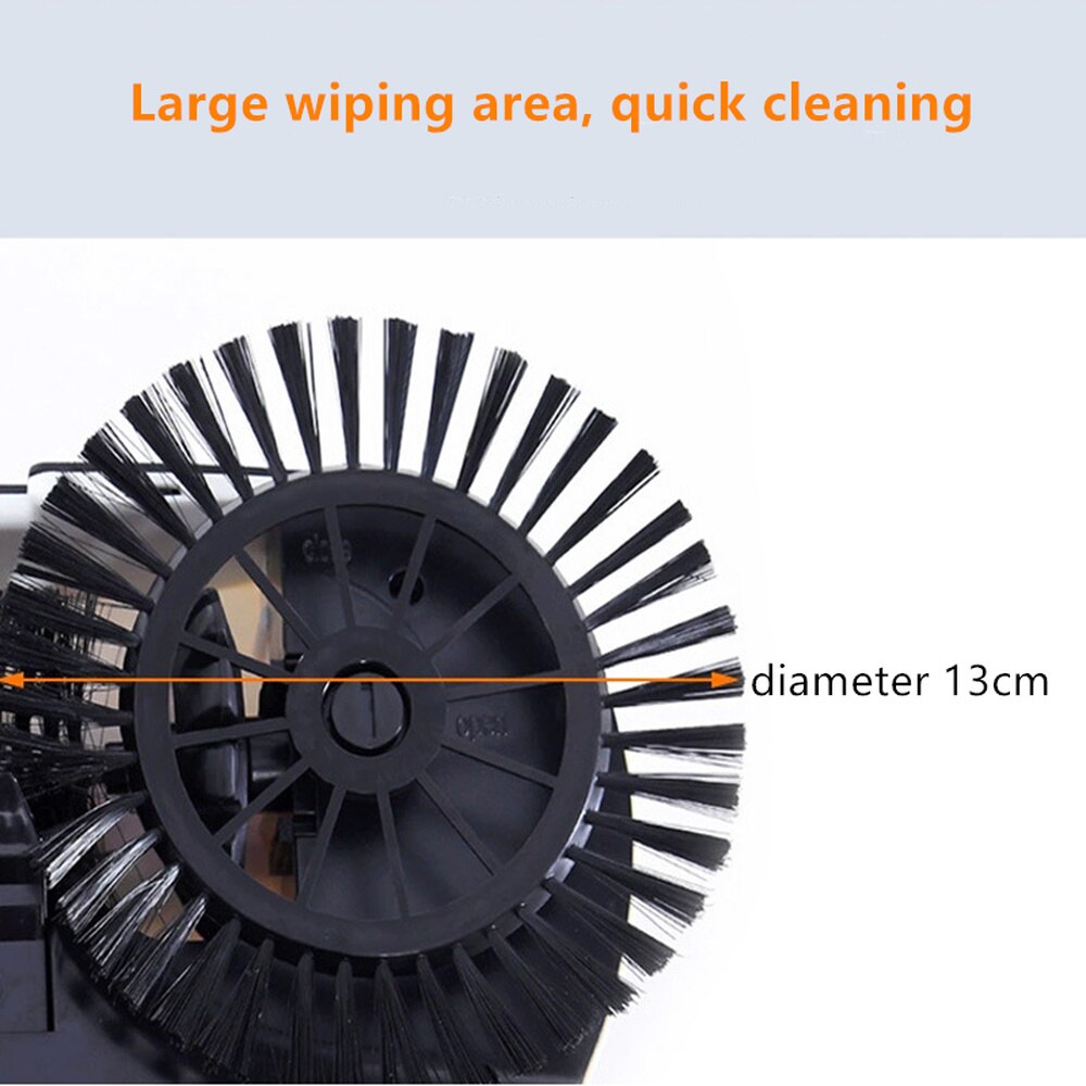 Automatische Veegmachine Machine Hand Push Magische Bezem En Stoffer Set Dweilen Machine Rvs 3 In1 Household Cleaning Tools