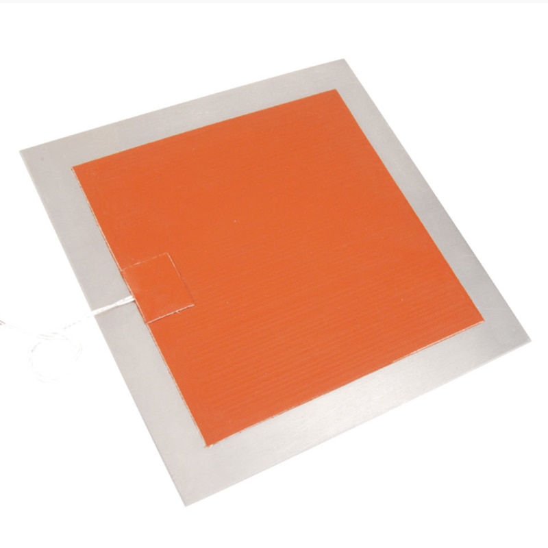 12V 200W 200X200MM Silicone Rubber Heater 3D Printer Heater Bed
