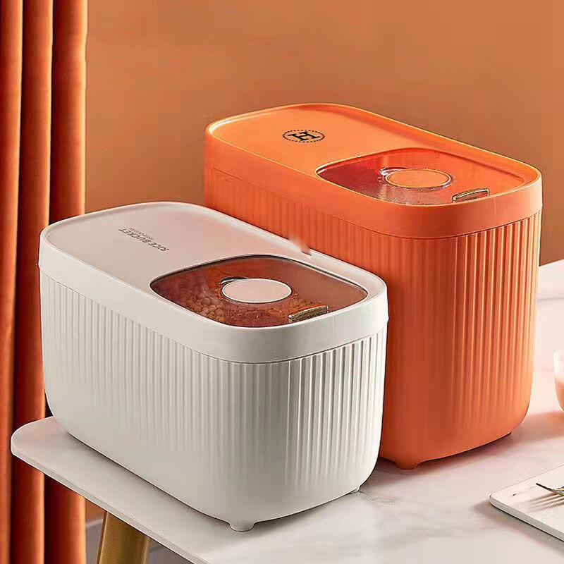 Pet Food Storage Container Kitchen Container 5kg-10kg Bucket Household Storage Moisture-Proof Rice Box Dog Dry Food Bucket
