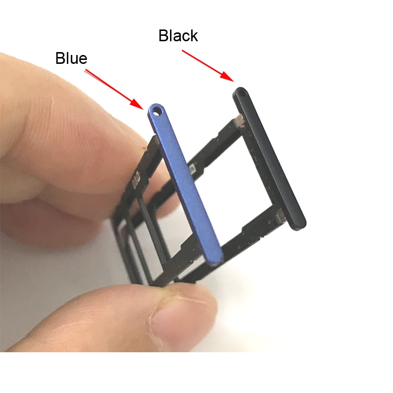 SIM Card Tray For Asus ZenFone 4 Max ZC520KL SIM Card + TF SD Card Tray Holder Slot Replacement Parts Blue/Pink/Gold