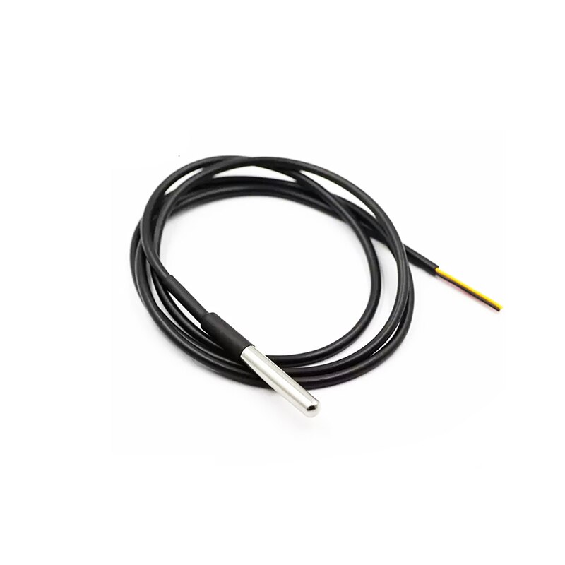 Sonde de température étanche pour Arduino, 100CM 200CM 300CM, emballage en acier inoxydable DS1820, DS18B20, capteur de température 18B20