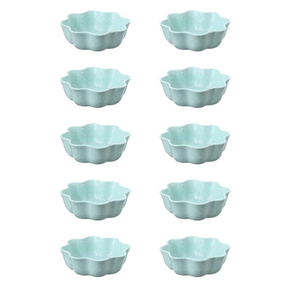 10 stücke Portion Küche Tauch Schalen Würze Geschirr Vorspeise Soja Essig Japanischen Stil Soße Gericht Gewürzt Senf Kleine