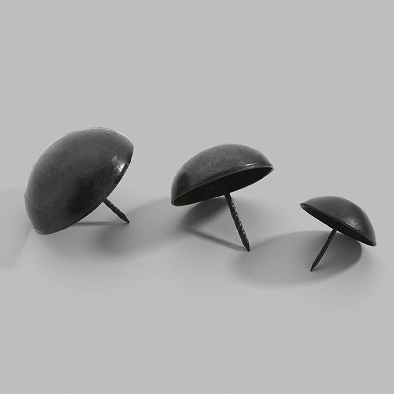 20 stücke/druckbolzen tür nagel Kasten Sofa verdickung Heftzwecke Zucht Hardware- schwarz druckbolzen dekoration Nagel Kunst schmuck