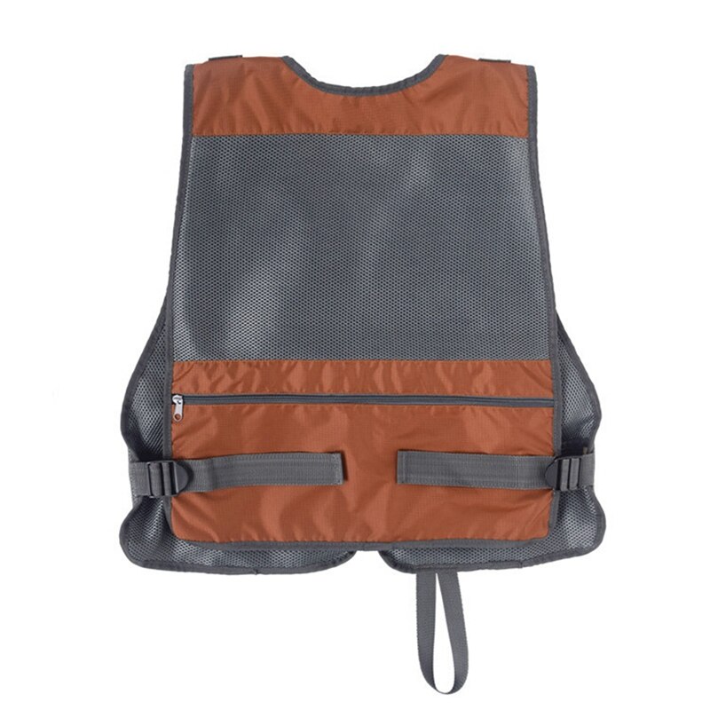 Verstelbare Vliegvissen Vest Outdoor Forel Packs Mesh Vissen Vest Visgerei Zak Jas Kleding Fotografie Director's Vest
