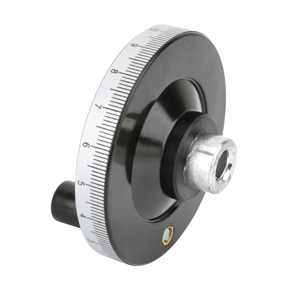 Lathe Hand Wheel Handwheel Rotary Encoder 80mm Solid Bakelite Spoked Scale CNC Lathe Grinder Machinery Accessaries