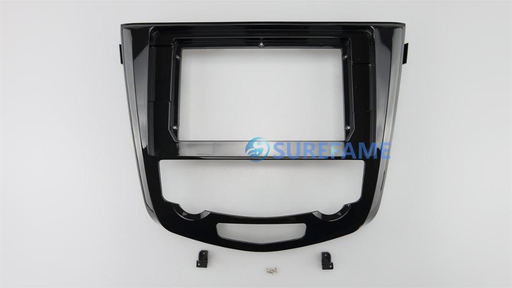 10,1 zoll Auto Fascia Radio Panel für NISSAN X-Trail Xtrail, Qashqai, rogue + (Auto A/C) Dash Kit Facia Lünette Platte Trim