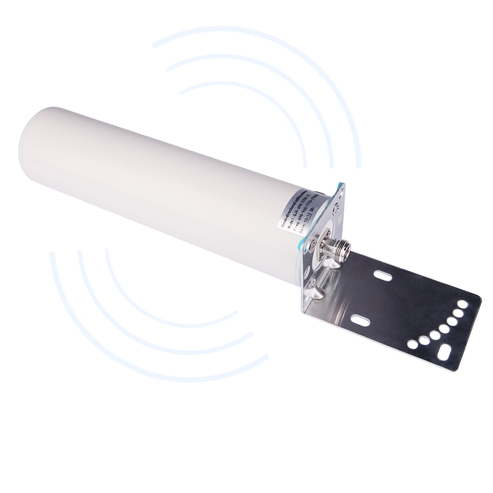 4g draussen Antenne 698-2700MHz 12DBi Omni Externe Fass Antenne mit N Weibliche für GSM W-CDMA 2g 3g praktisch-Signal-Verstärker