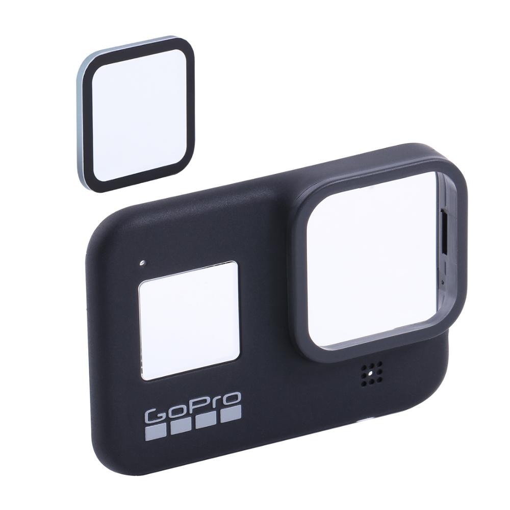 Original til gopro hero 8 reparation udskiftning front frontplade med ydre stel case reparation dele front cover baghus