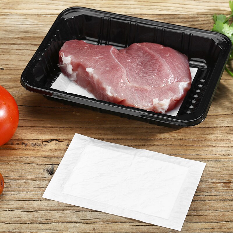 500pcs fresh meat fish poultry tray packaging absorbent pad Grandado