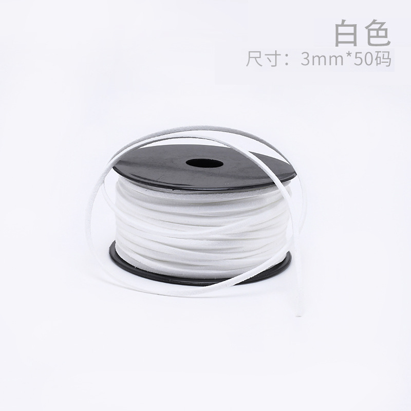 3mm 50 yards Koreaanse Touw Handgemaakte Kunstmatige Bloem DIY Materiaal Sieraden Accessoires Cake Decoratie Bloem Verpakking Koord 16 kleur: 1
