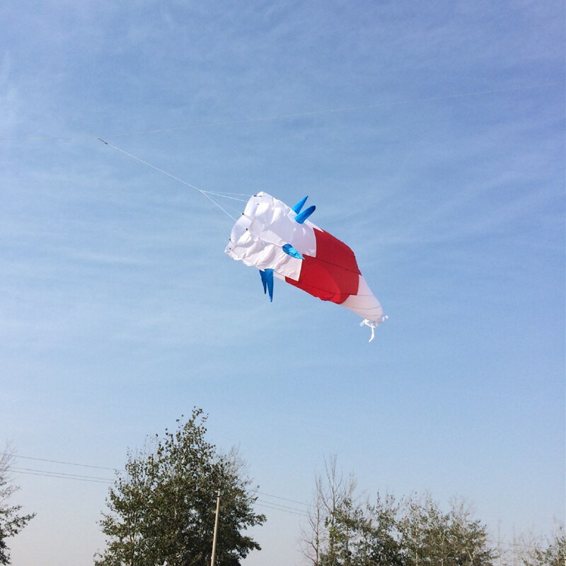 220 Cm Kite Windzak Spiraal Twist Kite Outdoor Rainbow Vlieger Staart Voor Stunt Kite Hanger Zachte Opblaasbare Kite Scheurvast Opvouwbare