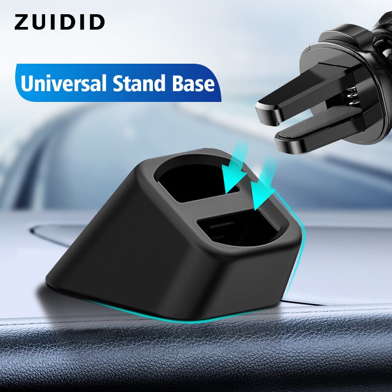 Universal Wireless Car Charger Stand Base Dashboard Auto Mount Mobiele Telefoon Houder Beugel Air Outlet Clip Gps Cradle Accessoires