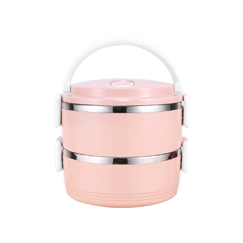 Multi-layer Lunch Box Simple Fine Craftsmanship Silicone Seal Good Sealing Function Silicone Plastic Wrap: 05 Double layer