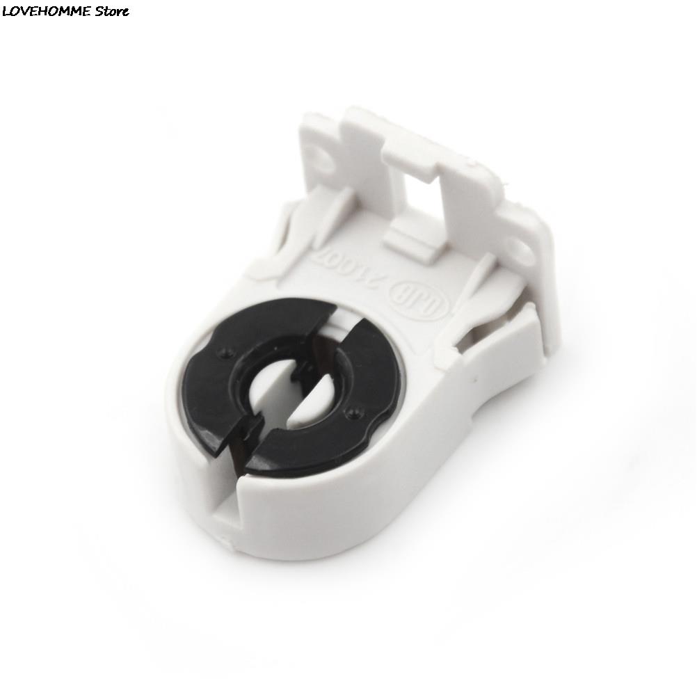 Soporte de plástico para lámpara LED, Base de luz fluorescente, forT8 G13, T8, AC100-250V