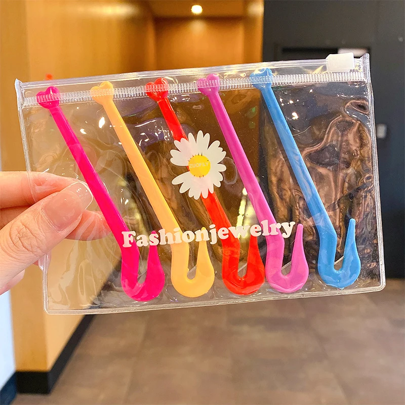 Nuevas herramientas para quitar bandas de goma para el cabello, cortador de goma para no daña la cabeza de salón, cuchillo para cortar, accesorios de estilismo, colores mezclados