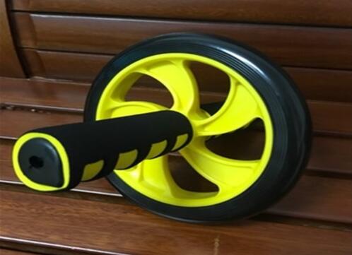 AB Rollers Coaster Power roller Cabdominal muscle trainer Mute Abdominal Trainer: Yellow