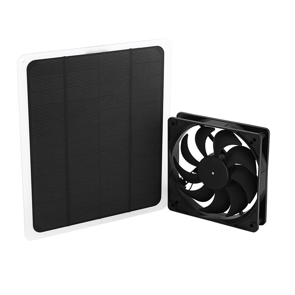 Portable solar fan Clean energy Long lasting Energy saving Keeps air clean Eliminate the smell of pets