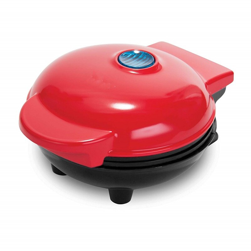 Denne mini vaffelmaskin til individuelle paninier, hashbrowns og annet på farten frokost, lunsj,