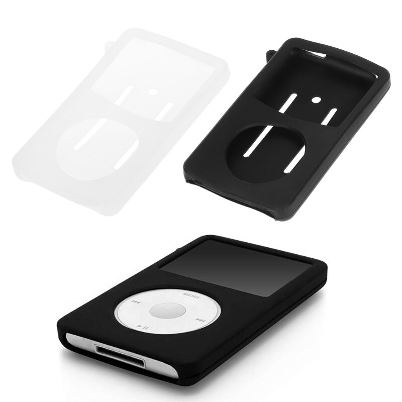 Funda de piel de silicona para iPod Classic, 80GB, 120GB, la última 6ª generación, 160GB