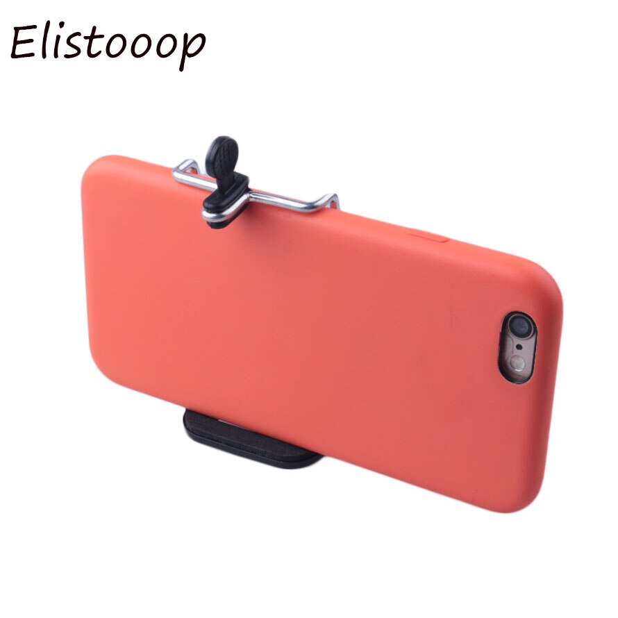 Elistooop Stretchable Rotating Selfie Cell Phone Holder Mount Bracket Clip For Mobile Phone Smartphone Camera Tripod