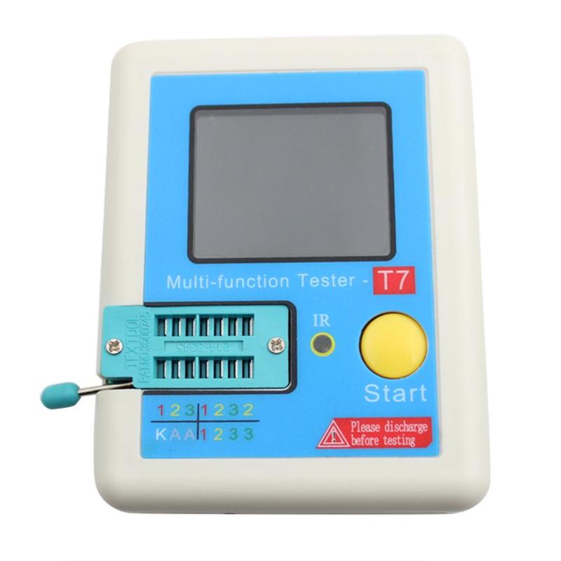 Originele Transistor Tester Tft Diode Triode Capaciteit Meter Lcr Esr Meter Npn Mosfet Ir Multifunctionele Tester Tool