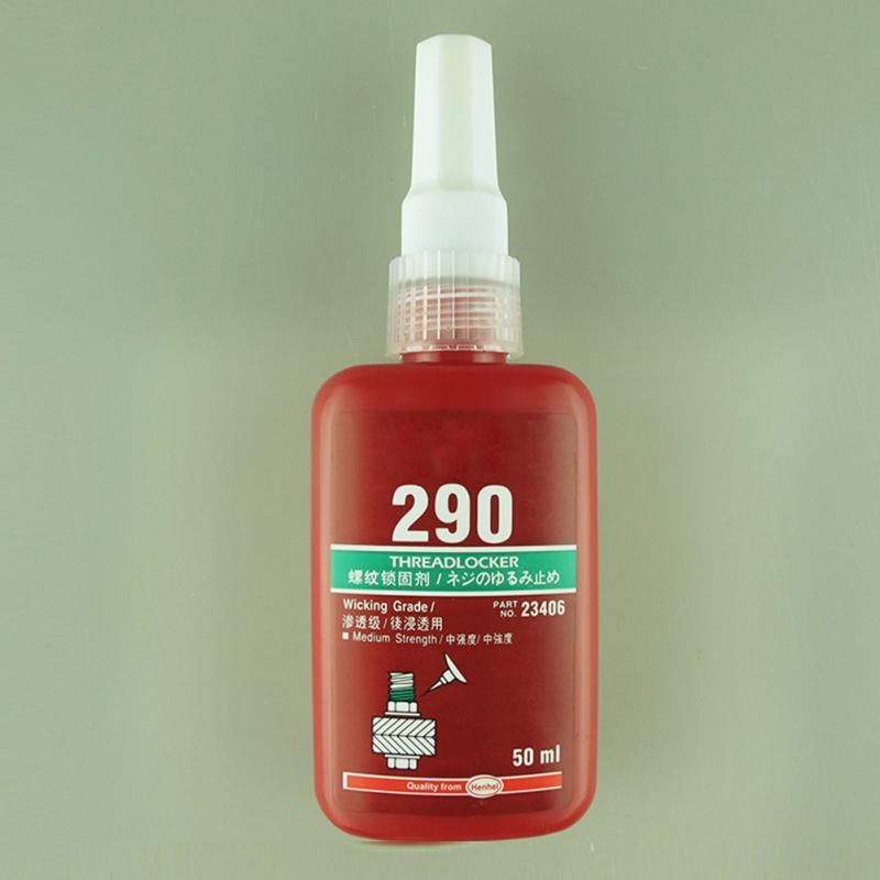 1Pc/4Pcs 10ml 242 Liquid Glue Blue Anaerobic Adhesive Removable Sealant Thread Super Glue For Metal Surfaces And Screw: 290