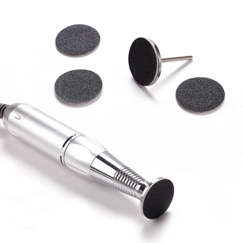 Disco para eliminar callos y cutículas, herramienta eléctrica para el cuidado de los pies, callos duros, piel muerta y pedicura, accesorios reemplazables, 100 unids/bolsa