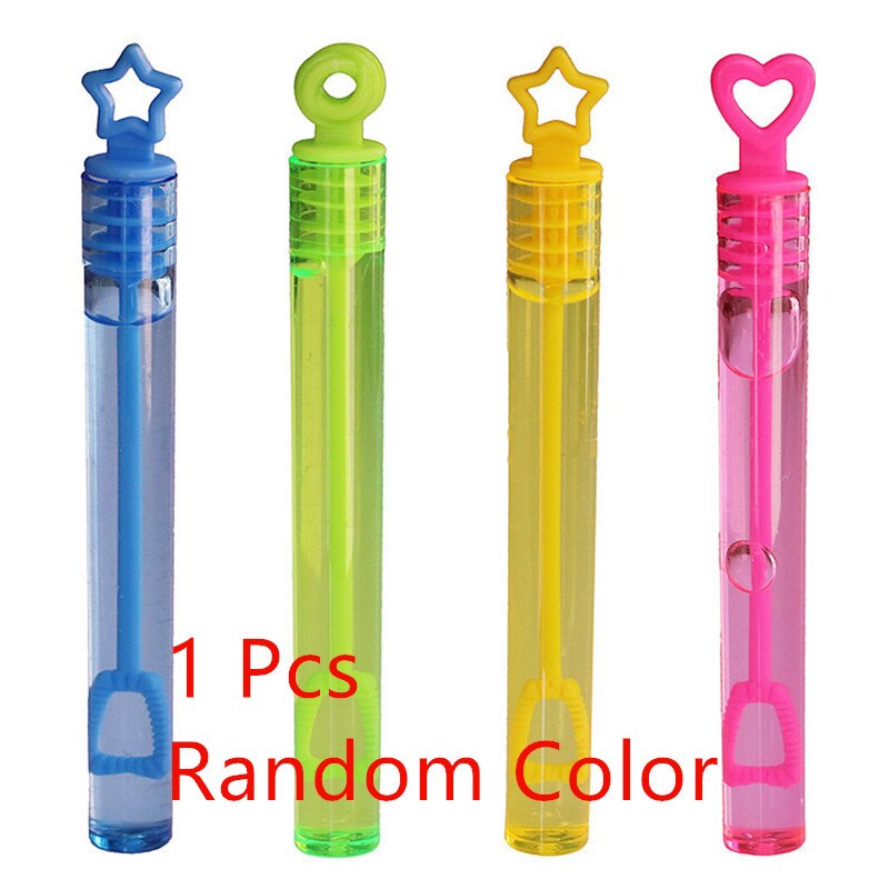 6Pcs Empty Bubble Soap Bottles Wedding Birthday Party Children's Toy Baby Shower Bubbles Maker Kids Outdoor Fun Bubble Toy: 1 Pcs