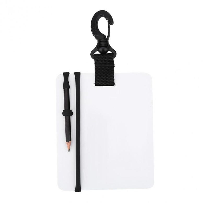 Scuba Dive Underwater Writing Slate Diving Wordpad Gear Board with Pencil K1KD