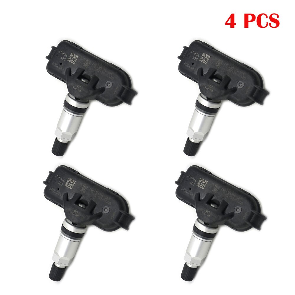 4 stk dekktrykksensor tpms 52933-3 v 100 529333 v 100 til hyundai  i40 vf 434 mhz: (4 stk )529333 v 100