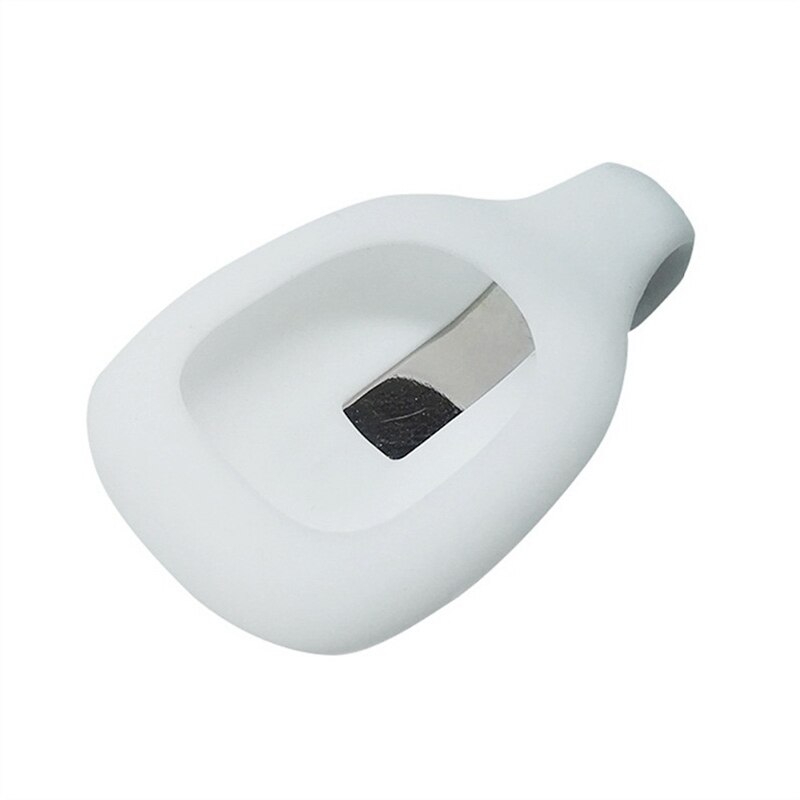 7 Kleuren Siliconen Beschermhoes Riem Clip Vervanging Houder Cover Shell Voor Fitbit Zip Activiteit Tracker Accessoires: White
