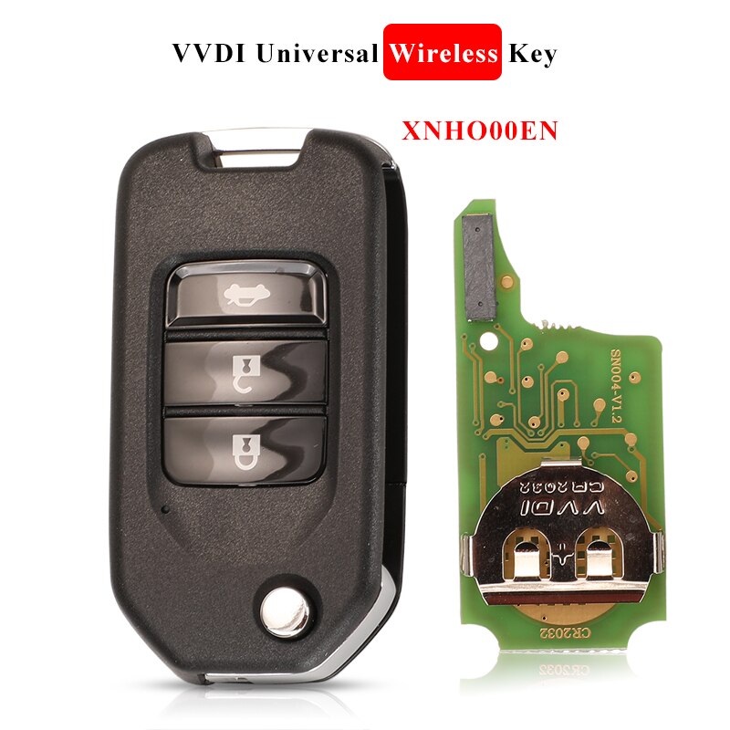 jingyuqin Xhorse XNFO01EN /XNHO00EN /XNTO00EN XNDS00EN Wireless Universal Remote Key For VVDI2/VVDI Key Tool English Version: XNHO00EN Wirless
