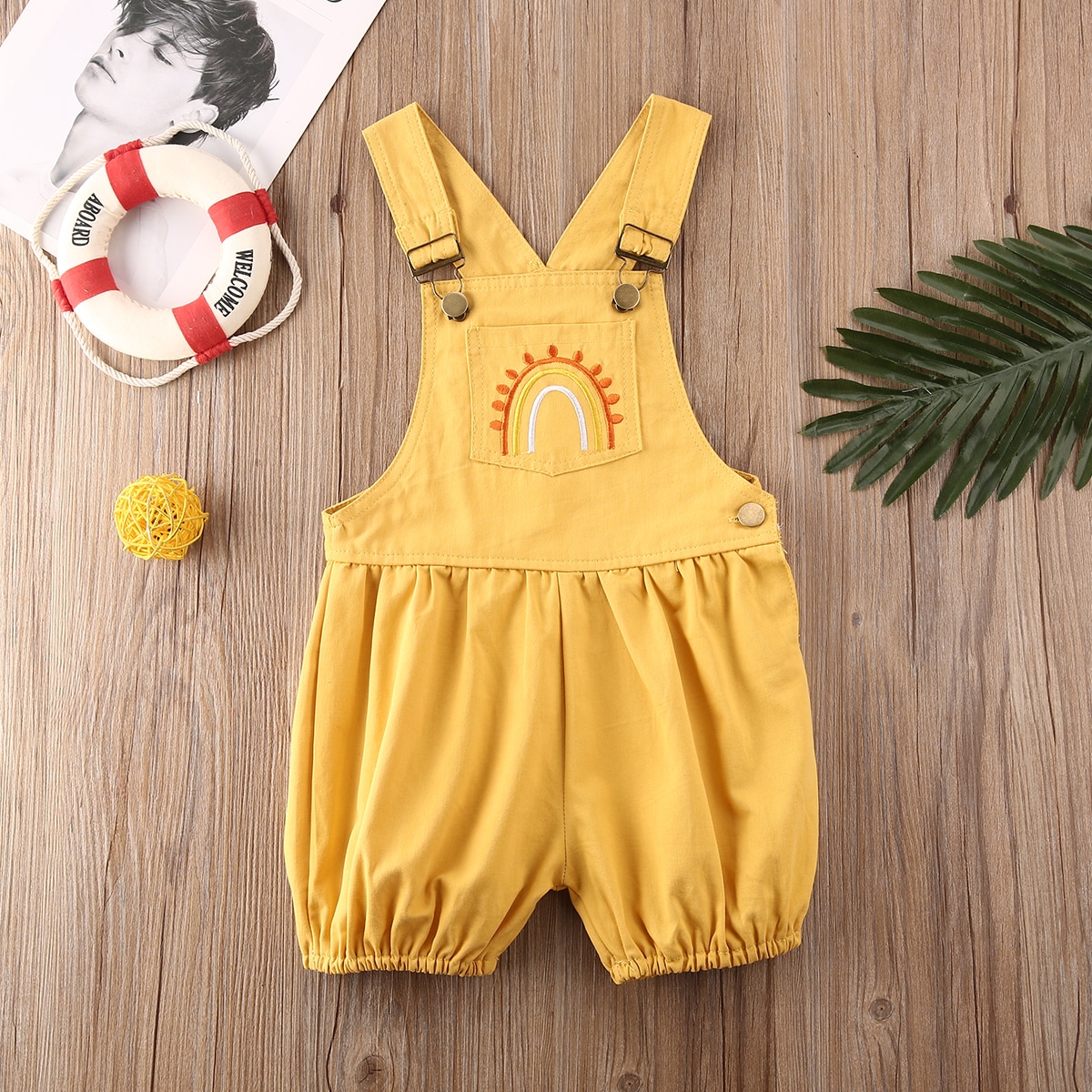 Peuter Baby Meisje Jarretel Shorts Overalls Kinder... Grandado