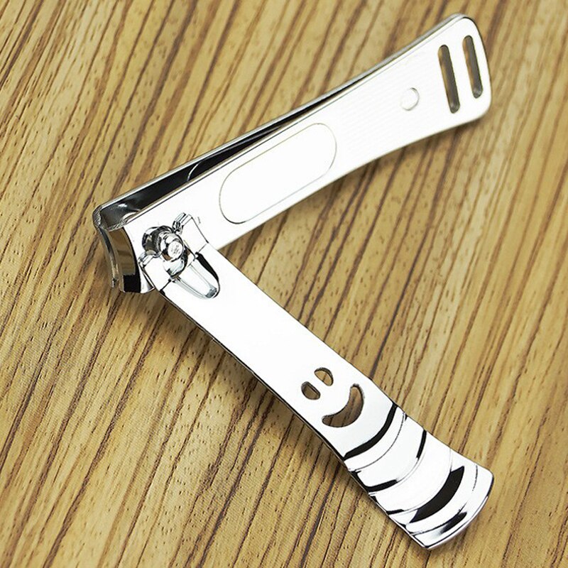 Large Stainless Steel Smiley Nail Clippers Nail Clipper 7.8CM Nails Manicure Nail scissors