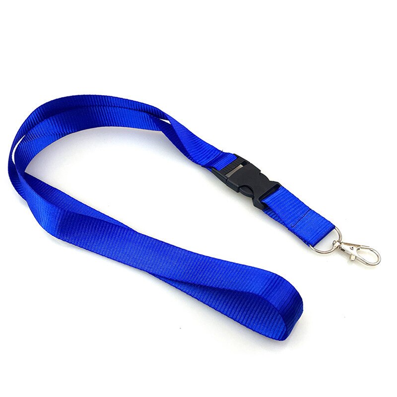 Bladeren Neck Strap Lanyards Voor Sleutels Id-kaart Gym Mobiele Telefoon Bandjes Usb Badge Houder Diy Telefoon Hang Touw Lanyard: 4(Blue)