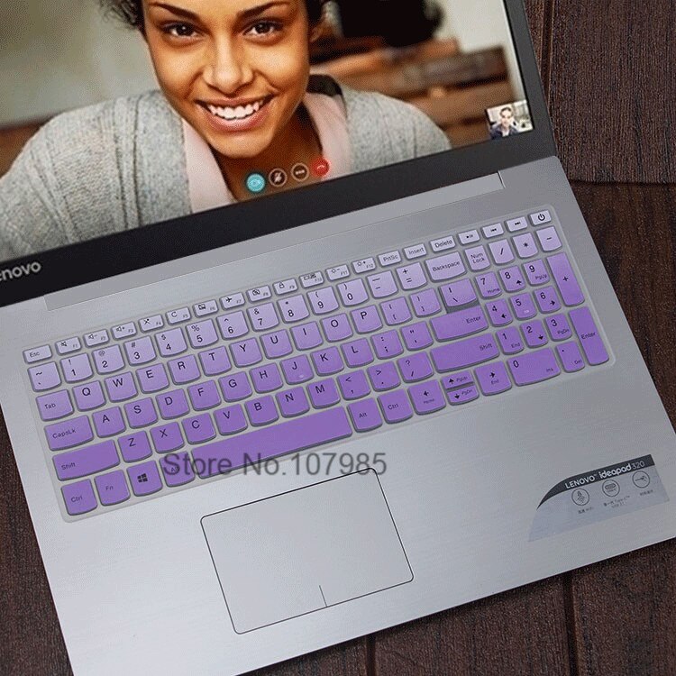 Coque de protection pour clavier d'ordinateur portable, étui pour Lenovo IdeaPad S145 (15 ") 15.6'' V145 V145 15ast 15IWL S 145: GradualPurple
