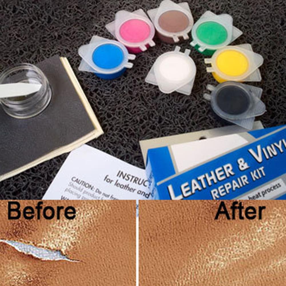 Auto Car Seat Repair Sofa Leather Repair Coats Holes Scratch Tools Leather Liquid Vinyl Repair Sofa Holes Repairing Color
