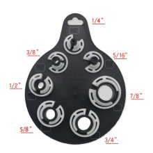 Ac Quick Disconnect Tool Black & White Auto Voor Ford Brandstof Transmissie Olie Lijn Onderdelen Plastic