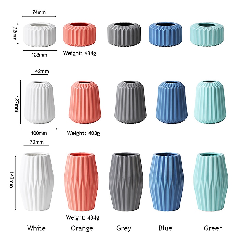 1pc vases origami en céramique pour fleurs, décoration d'intérieur, vase de table, pièce maîtresse en porcelaine, récipient pour plantation d'eau