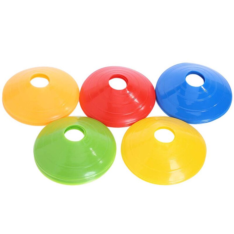 5pcs/Lot Football Soccer Equipment Training Sports Saucer Cones Marker Discs Entertainment Accessories: Mix