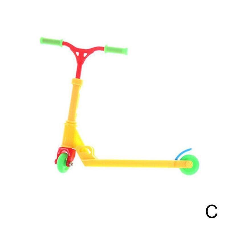 Mini Scooter Vinger Scooter Fiets Speelgoed Flexibele Oefeningen Mini Scooter Educatief Speelgoed Vinger Scooter Toets Skateboard: yellow