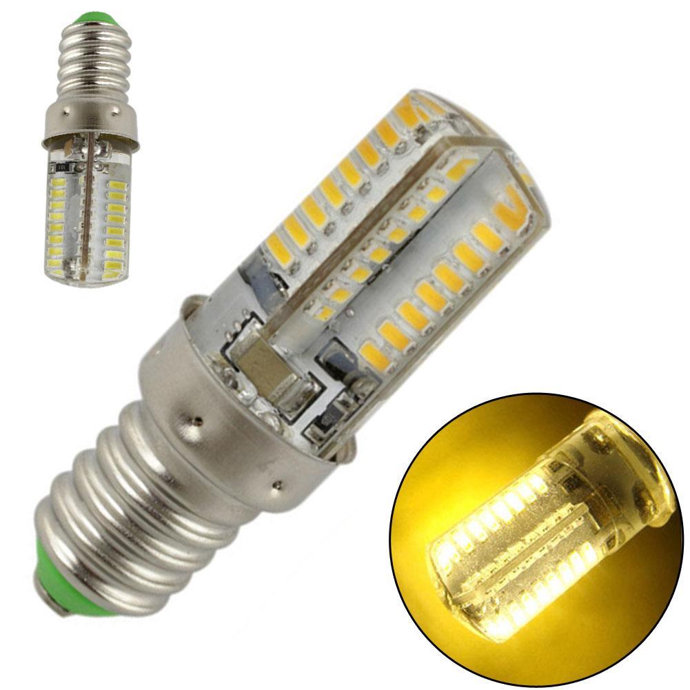 3W E14 Smd 64LED Energie Besparen Warm Wit Lamp Crystal Capsule Spotlight